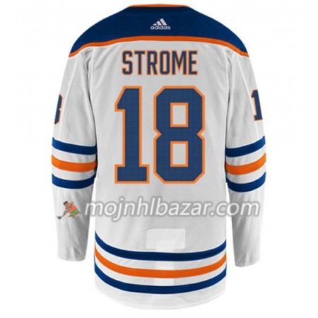 Dresovi Edmonton Oilers RYAN STROME 18 Adidas Bijela Authentic - Muške Dresovi Edmonton Oilers RYAN STROME 18 Adidas Bijela Authentic - Muške